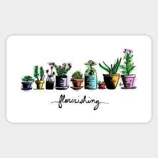 Flourishing (color) Magnet